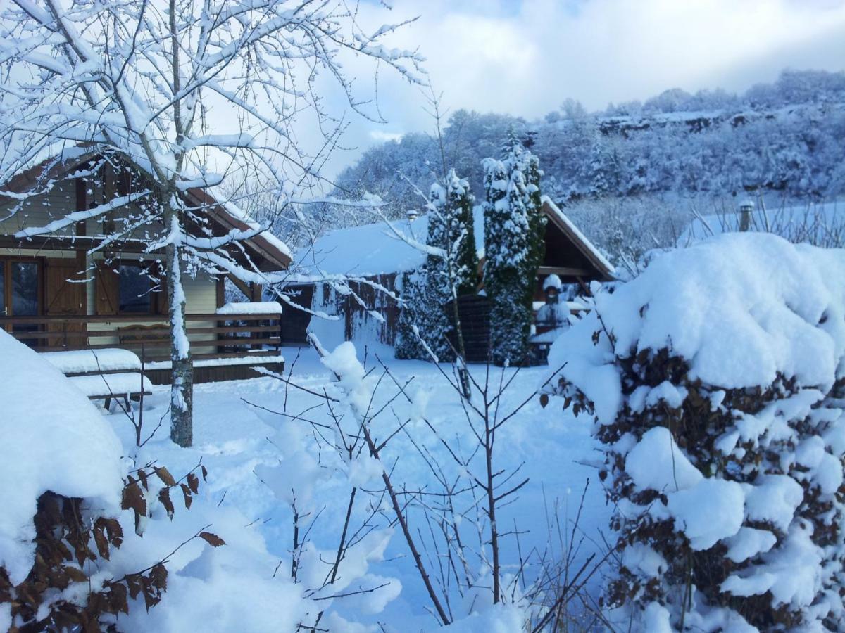 Chalets Les Silenes Doucier Eksteriør billede